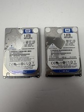 Lot Of 2 Western Digital Blue 1TB 2.5” Sata Hard Drives, Different Models, WORKS picture