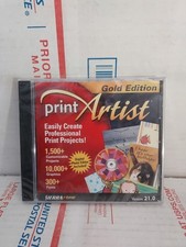 New Sealed Print Artist 2002 Version Gold Edition Version 21.0 PC - #171 picture