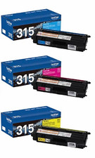 Brother TN-315BK/C/M/Y 4 Pack High Yield Toner Set OEM CMYK Laser Cartridges picture