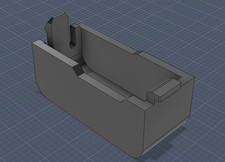 WiFi Card Antenna Cover for HP Elite/prodesk 600 800 400 G1 DM Mini 3d printed picture