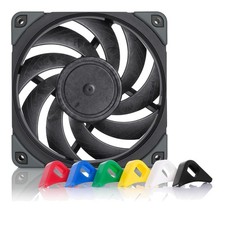 Efficient 120mm Black Fan - Silent Operations picture