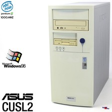 ASUS CUSL2 Pentium 3 III 1000MHz PC 256MB 40GB IDE Mini Tower Windows 98 picture