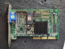 Sparkle NVIDIA TNT2 Vanta SP5200B 16MB VGA AGP 4x Vintage Retro Graphics Card picture