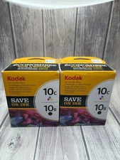 2 Boxes Kodak 10C Color 10B Black Ink Cartridge Combo 8367849 Kodak New In Box picture