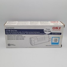 OKI C710 Series Toner 050-1560 Cyan Cartridge 43866103 (New) picture