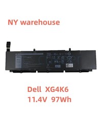 XG4K6 Battery Dell XPS 17 9700 9720 9730 Precision 5750 5760 5770 F8CPG 01RR3 picture
