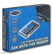 DXM200 Modem 56K Voice Fax Data PCMCIA V.92 PC Card for Windows 98 NT 2000 ME XP picture