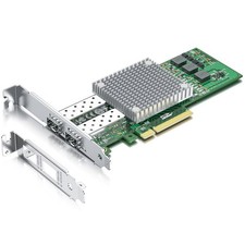 HFiber 10Gb SFP+ PCIE Network Card NIC, with Broadcom BCM57810S Chip, Dual SF... picture