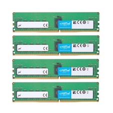 Crucial 64GB (4X 16GB) DDR4 3200MHz PC4-25600 ECC Registered Server RDIMM Memory picture