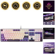 RK920 Full Size Mechanical Keyboard - RGB Backlit, Ergonomic & Hot-Swappable picture