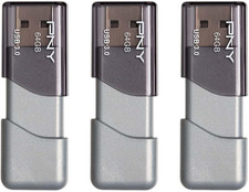 64GB Turbo Attaché 3 USB 3.0 Flash Drive 3-Pack​ picture