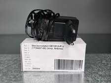 1st. GE12I12-P1J Mean Well Power Supply - Wall Mounted 12W 12V - Input 100-240VAC picture