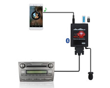 Yomikoo Bluetooth Car Kit Car Audio USB AUX Input Adapter Toyota Camry Tacoma picture