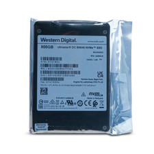 WD DC SN640 800GB WUS4CB080D7P3E4 0TS1854 PCIe Gen 3.1x4 4GB/s U.2 NVMe 2.5