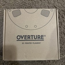 overture PLA 3D printer filament space grey picture