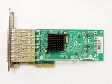 Intel i350AM4 PE2G4SFPI35L-CX Quad Port SFP Gigabit Ethernet PCI Express Adapter picture