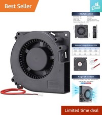 Whisper-Quiet 12V Blower Fan: Perfect for DIY Electronics & Radiator Cooling picture
