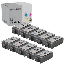 10PK COLOR 1509B002 Inkjet Cartridge for Canon CLI36 PIXMA iP100 mini260 mini320 picture