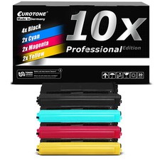 10x Eurotone per Cartridge Compatible F R Brother MFC-L-9570-CDW HL-L-9310-CDWTT picture