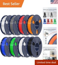 Versatile 250g PLA Filament Bundle - 1.75mm, Vacuum Packed for Smooth Printing picture