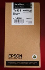 07-2025 New Genuine Epson T6538 200ml Matte Black Ultrachrome HDR Ink 4900 picture