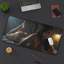 Tifa Lockhart Mouse Pad, FF7 Gaming Desk Mat, Gamer Gift picture