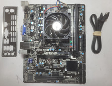 Biostar Hi-Fi A85S3 Motherboard 2GB RAM, IO Shield # 1971 picture