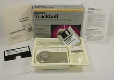 Memorex Trackball Stationary Mouse (3202-2313) Model 300. with Software UNTESTED picture