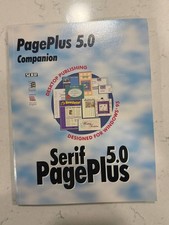 Vintage 1997 Serif PagePlus 5.0 Companion Desktop Publishing User Guide Manual picture