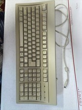 Vintage Focus FK-5200 Keyboard Clicky Mechanical Untested PS/2 picture