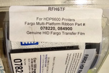 Fargo 84900 078220 HDP Clear Retransfer Film HDP6600 Printers - 1,500 Prints picture
