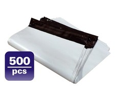 Fantasybuy 500#M7 WHITE POLY MAILERS ENVELOPES Self Sealing BAGS 14.5 x 19 picture
