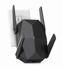 WiFi 6 Extender Signal Booster Gigabit Ethernet Port Dual Band 3000 Mbps New picture