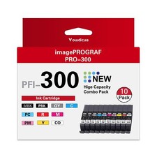 PFI-300 Ink Cartridges - High Capacity Compatible PFI 300 Ink Cartridges Repl... picture
