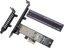 ELUTENG Pcie Nvme Adapter with Aluminum Heatsink M.2 Pcie Adapter Supports Pci-E picture