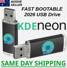 KDE Neon Linux Latest Version Bootable USB Flash Drive Fast Beginner Easy 2026 picture