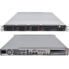 Supermicro CSE-113 1U Rack Server 2xE5-2695 V3 no PC4 RAM X10DRW-iT 8xSFF 2.5