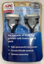 APC IEEE-1284 - DB25 Male to C36 Male Parallel Printer Serial Cable - 6 FT NIB picture