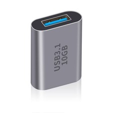 Duttek USB C Female to Adapter 3.1 Gen2, 10Gbps Light grey picture