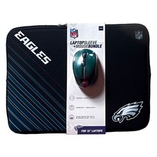 Soar NFL Philadelphia Eagles 16in Neoprene Padded Sleeve Case w/ Matching Mouse picture