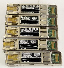 Lot of 5 Infineon iSFP GbE MultiRate 850nm V23848-M305-C56W Transceiver Module picture