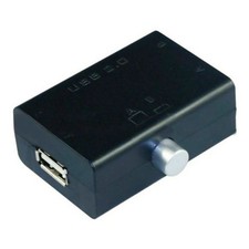 2-Port USB 2.0 Sharing Share Switch Box Hub PC Computer Scanner Printer Manual q picture