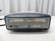 🍀NICE Que USB 2 Fire QPS-525 CDRW 8x 4x 32x FireWire External Drive picture