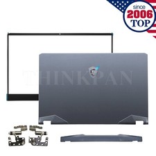 New LCD Back Cover+Bezel+Hinge For MSI GE76 Raider 10SGS 10SFS 10UE 11UE MS-17K1 picture