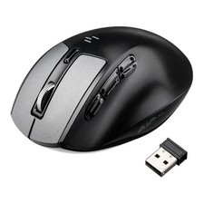 Japan NEW Sanwa Direct Wireless Mouse, LCD, Bluetooth, Quiet, Black 400-MAWBT171 picture