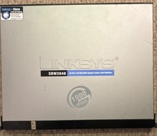 Linksys SRW2048 48-Port Gigabit Switch WebView Rackmount Port # 6 not working.  picture