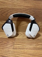 Logitech G933 Wired RGB Gaming Over the Ear Headset - Matte White EUC picture