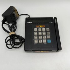 Discover XL 300 Credit Card Terminal Vintage 1992 Black POS Reader w Power Parts picture