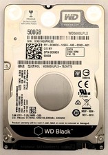 Western Digital WD Black 500GB 2.5