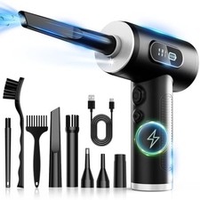 FRESMOL COMPRESSED AIR DUSTER-3 GEAR ADJUSTABLE 100000RPM VC018 - BLACK picture